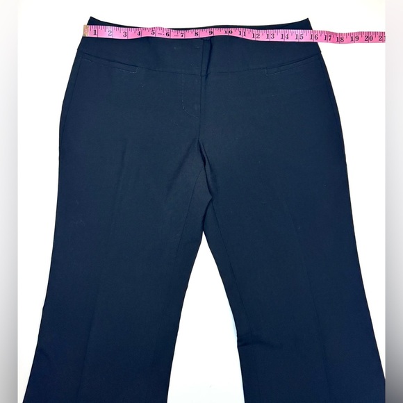 Express Women's Publicist Black Flared Pants Size- 6 - Picture 3 of 8